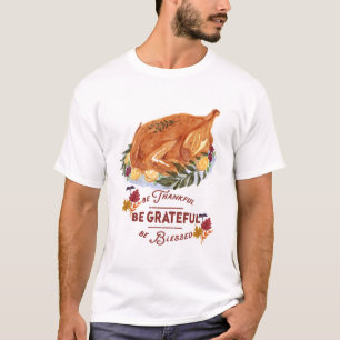 elegant vintage turkey thanksgiving T-Shirt