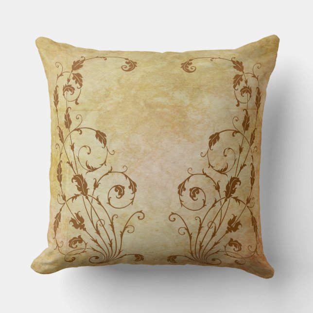 Elegant, Vintage, Victorian Steampunk Cushion (Front)