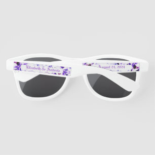 Elegant Violets  Sunglasses