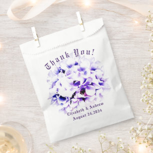 Elegant Violets Wedding Favour Bag