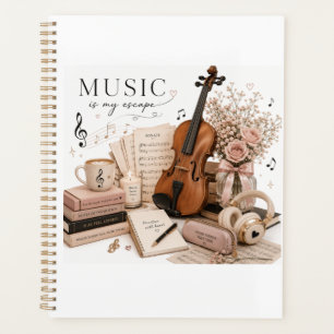 Elegant Violin Practice Planner