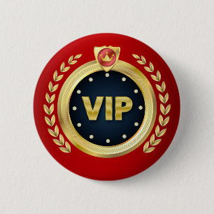 Elegant VIP Access Badge