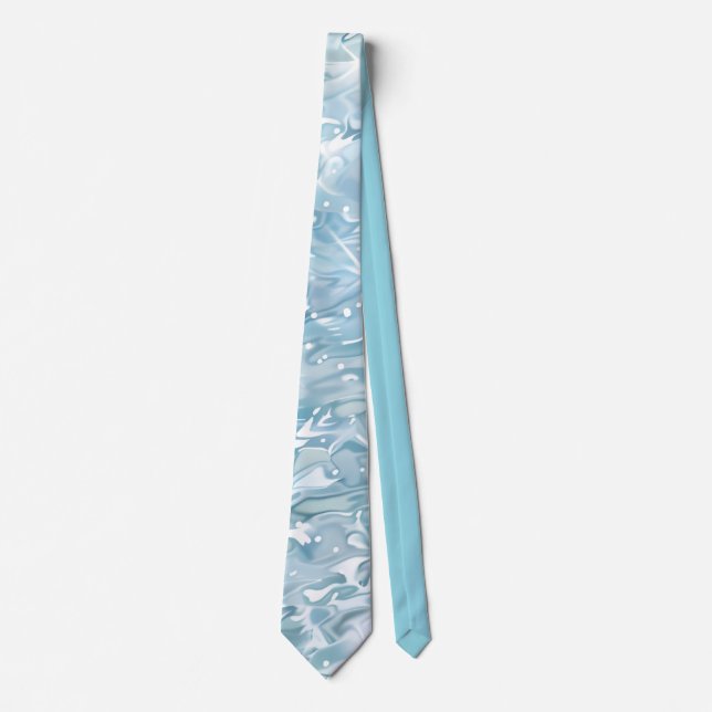 Elegant Water-Effect Necktie / tie (Front)