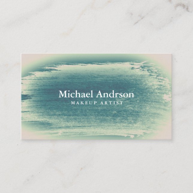Elegant Watercolor Business Card (Front)