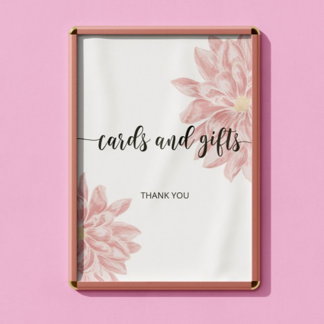 Elegant Watercolor Chrysanthemum  cards and gifts Poster (Creator Uploaded)