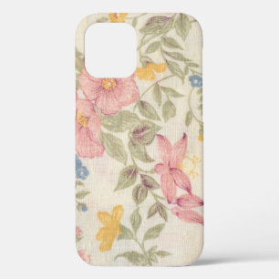 Elegant Watercolor Custom Floral Photo iPhone 12 Case