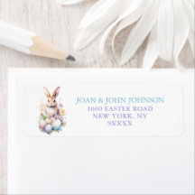 Elegant Watercolor Eggs Floral Easter BRUNCH