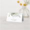 Elegant Watercolor Eucalyptus Wedding Table