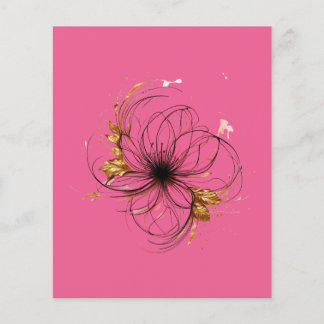 Elegant Watercolor Floral Art Flyer