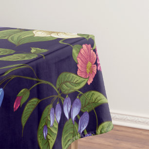 Elegant watercolor floral decorative pattern   tablecloth