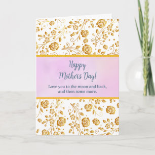 Elegant Watercolor Floral for Happy Mother's Day Invitation