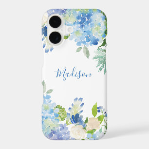 Elegant Watercolor Floral Personalised Phone Case