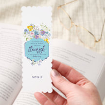 Elegant Watercolor Floral Scripture Personalised