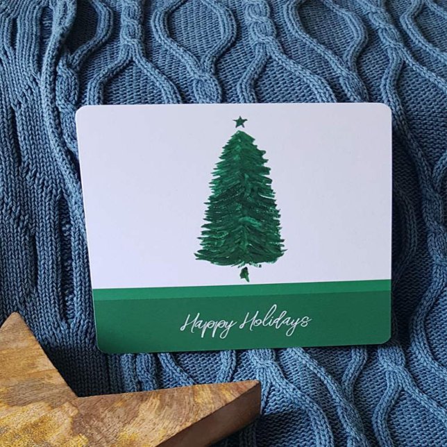 Elegant Watercolor Holiday Card (Creator Uploaded)