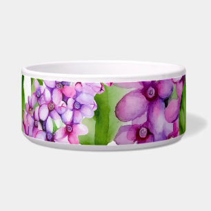 Elegant watercolor lilac branch