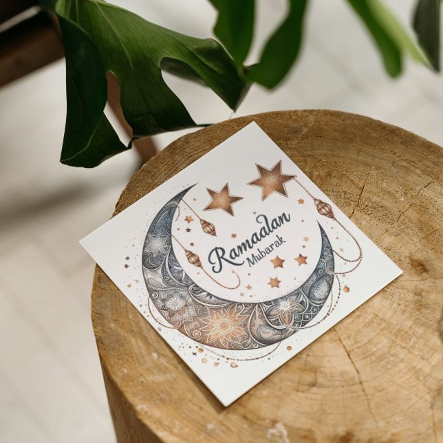 Elegant watercolor Ramadan Kareem Mubarak Card (Creator Uploaded)