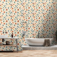 Elegant Watercolor Safari Pattern for Room Decor