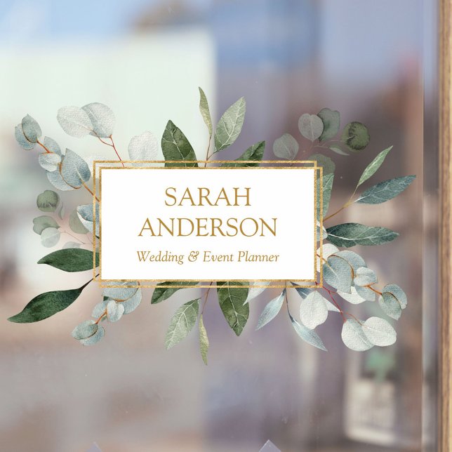 Elegant Watercolor Tropical Eucalyptus Greenery (In situ)