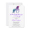 Elegant Watercolor Unicorn Modern Baby Shower
