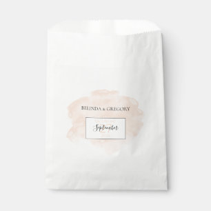 Elegant Watercolor Wedding  Favour Bag