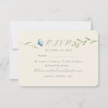 Elegant Watercolor Wildflower Wedding