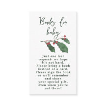 Elegant Watercolor Winter Woodland Baby Shower