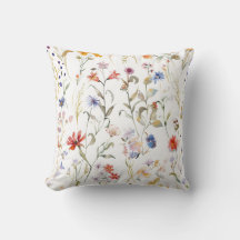 Elegant watercolour wild flower