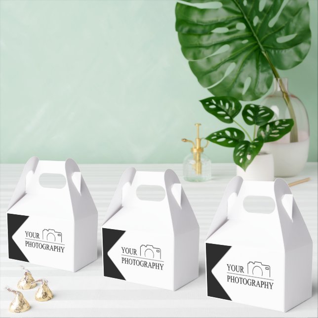 Elegant Wedding Add Personalised Photography Favour Box (Multiple)