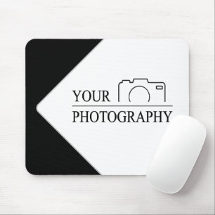 Elegant Wedding Add Personalised Photography Mouse Pad