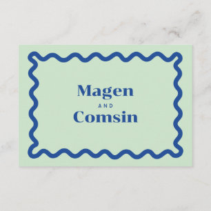 Elegant Wedding Attire Dress Code Insert