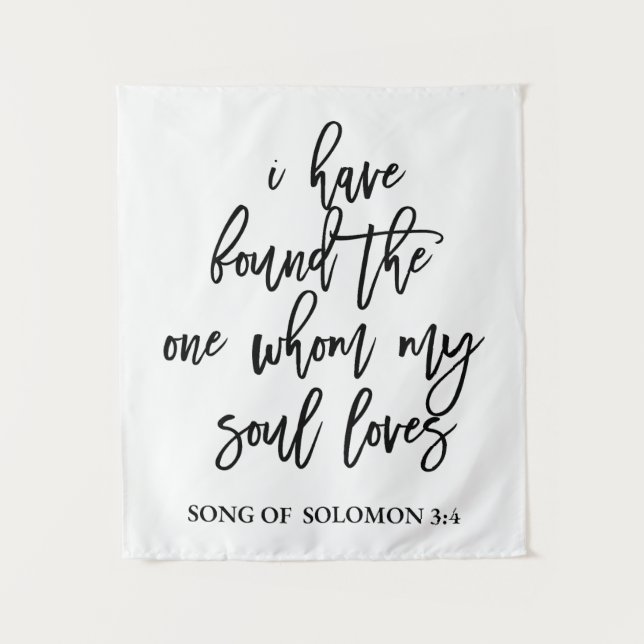 Elegant Wedding Backdrop Banner Tapestry (Front)