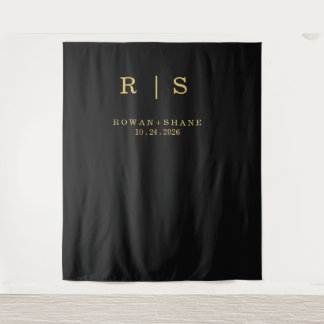 Elegant Wedding Backdrop Tapestry