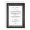 Elegant  Wedding Band Invitations