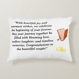 Elegant Wedding Card – Chic Black Heels with Pink Decorative Cushion