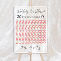 Elegant Wedding Countdown Transparent