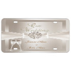 Elegant Wedding Damask Cream White Champagne