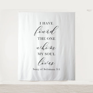 Elegant Wedding Decor Backdrop Tapestry