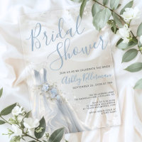 Elegant Wedding Dress Bridal Shower