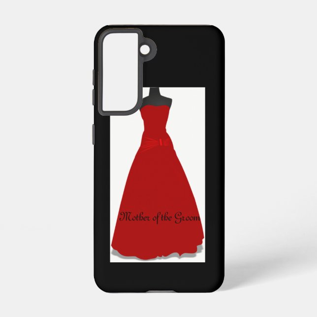 Elegant Wedding Dress Mother of the Groom Samsung Galaxy S21 Case (Back)