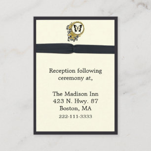 Elegant Wedding enclosure cards
