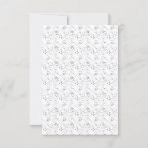 Elegant Wedding Essentials Summer & Year-Round Invitation