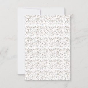 Elegant Wedding Essentials Summer & Year-Round Thank You Card