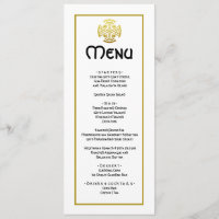 Elegant Wedding Faux Gold Celtic Cross Wedding