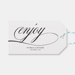 Elegant Wedding Favour Tags