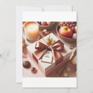 Elegant Wedding Favours & Gifts for Cherished Memo Invitation