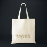 elegant wedding floral spring BRIDE Bridal Shower Tote Bag<br><div class="desc">***this design is part of a collection*** _______________________ this design template is fully editable and customisable by you the customer - click personalise further button if you wish to move, add, delete, or make significant changes to the design _______________________ *if you have any DESIGN questions or need more designs or...</div>
