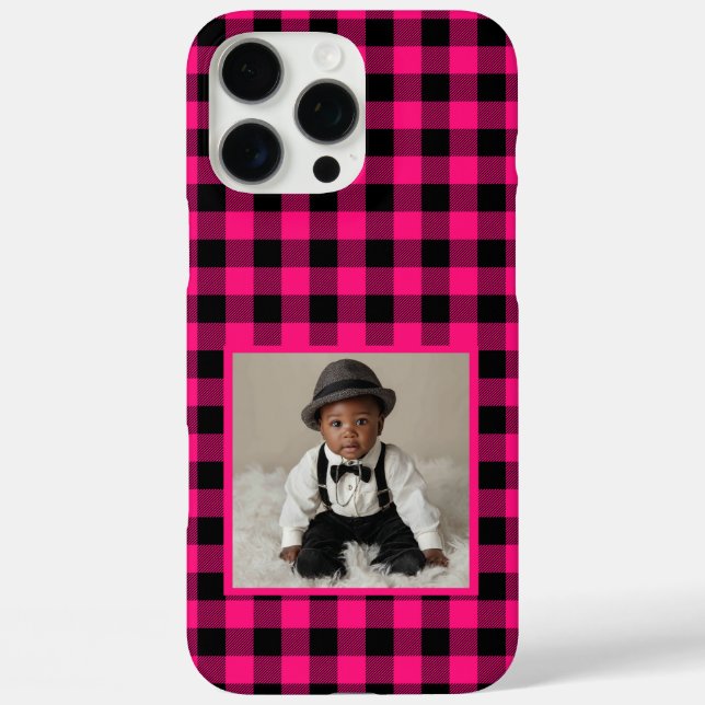 Elegant Wedding Gift Ideas Plaid Gingham  Case-Mate iPhone Case (Back)