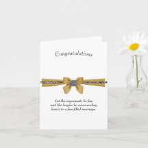 ELEGANT WEDDING GREETING CARD 