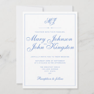 Elegant Wedding Invitation