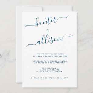 Elegant Wedding Invitation